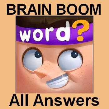 brain boom answers one page.